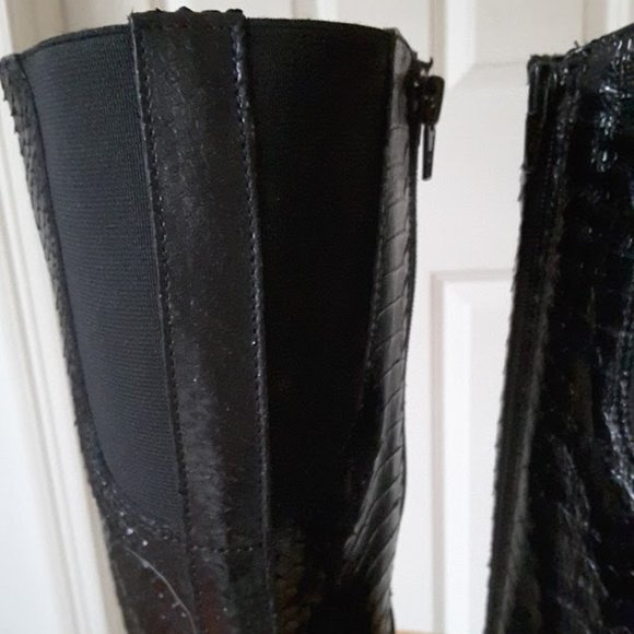 Attilio Gousti Leombruni/AGL Tall Snake Boot NWOB - Picture 7 of 9